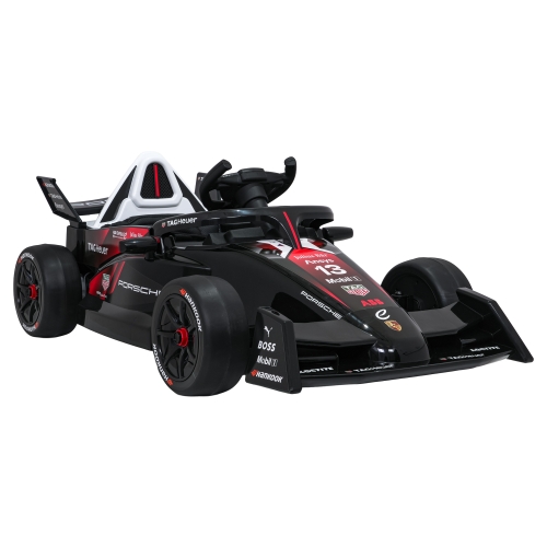 Auto na akumulator dla dzieci Bolid Formuły E Porsche Czerwony 711.CR